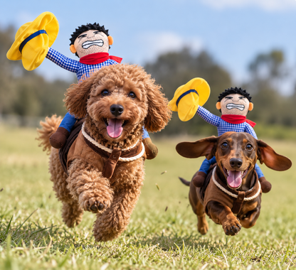 Cowboy Rider Dog Costume