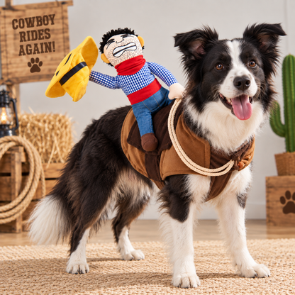 Cowboy Rider Dog Costume