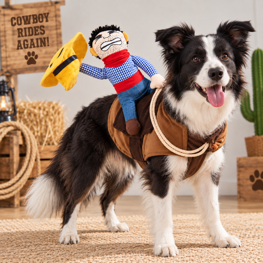 Cowboy Rider Dog Costume